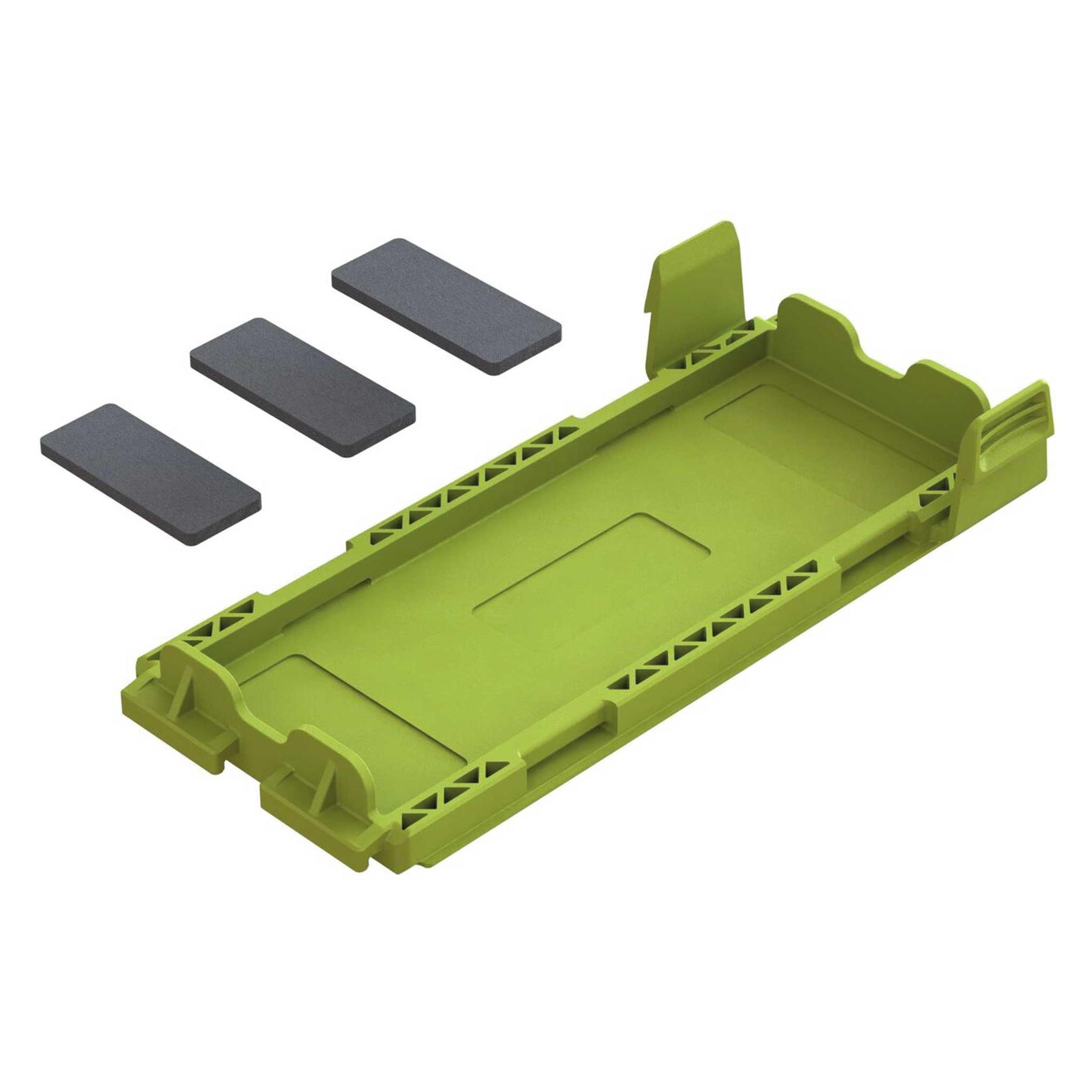 Arrma Battery Door Set, Fluorescent Yellow (ARA320775)