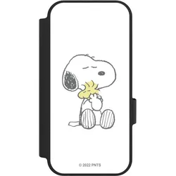 Nivocase Klapphülle für Google Pixel 10 Handyhülle aus Kunst Leder NIVOflip schwarz Liebe Peanuts Snoopy (Google Pixel 10), Smartphone Hülle, Schwarz