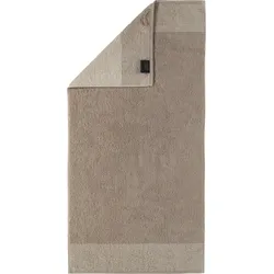 Two-Tone Handtuch 80 x 150 cm sandfarbig