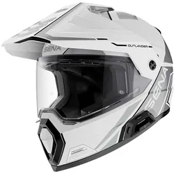 Sena Outlander Smarter Adventurehelm - weiß - L (59/60)