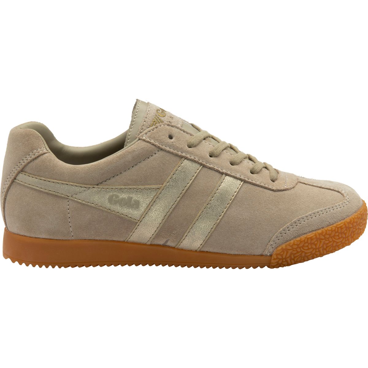 Gola Harrier Mirror Sneaker Women bone/gold/gum (AY) 39 CLA156-AY-39-bonegoldgum