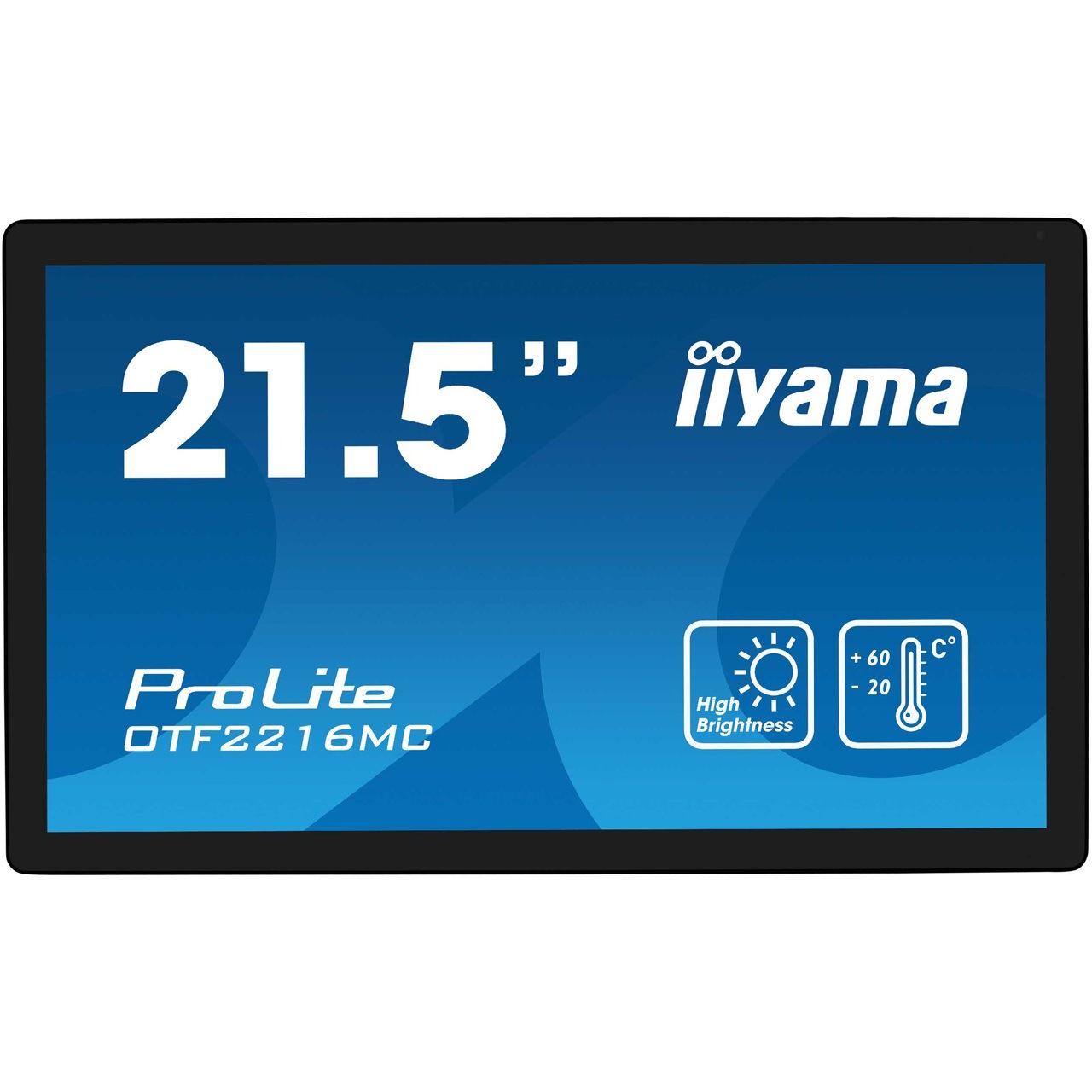 21,5" (54,61cm) iiyama ProLite OTF2216MC-B1 schwarz 1920x1080 1xDisplayPort / 1xHDMI / 1xVGA
