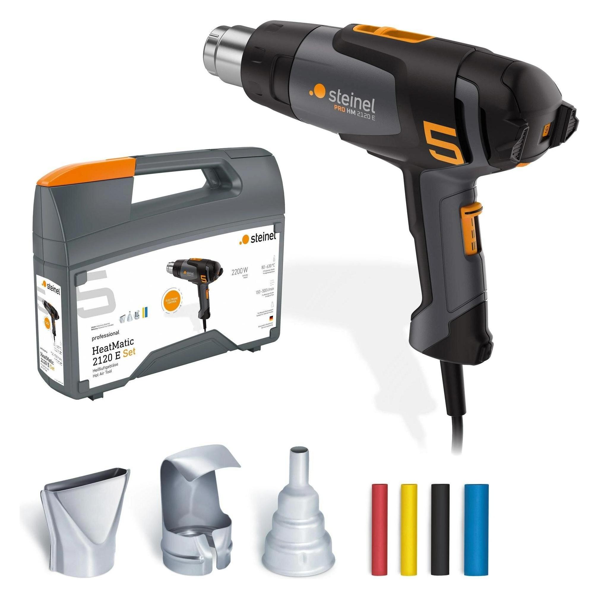 Steinel Heissluftgebläse HM 2120 E (HM 2120 E Koffer set)