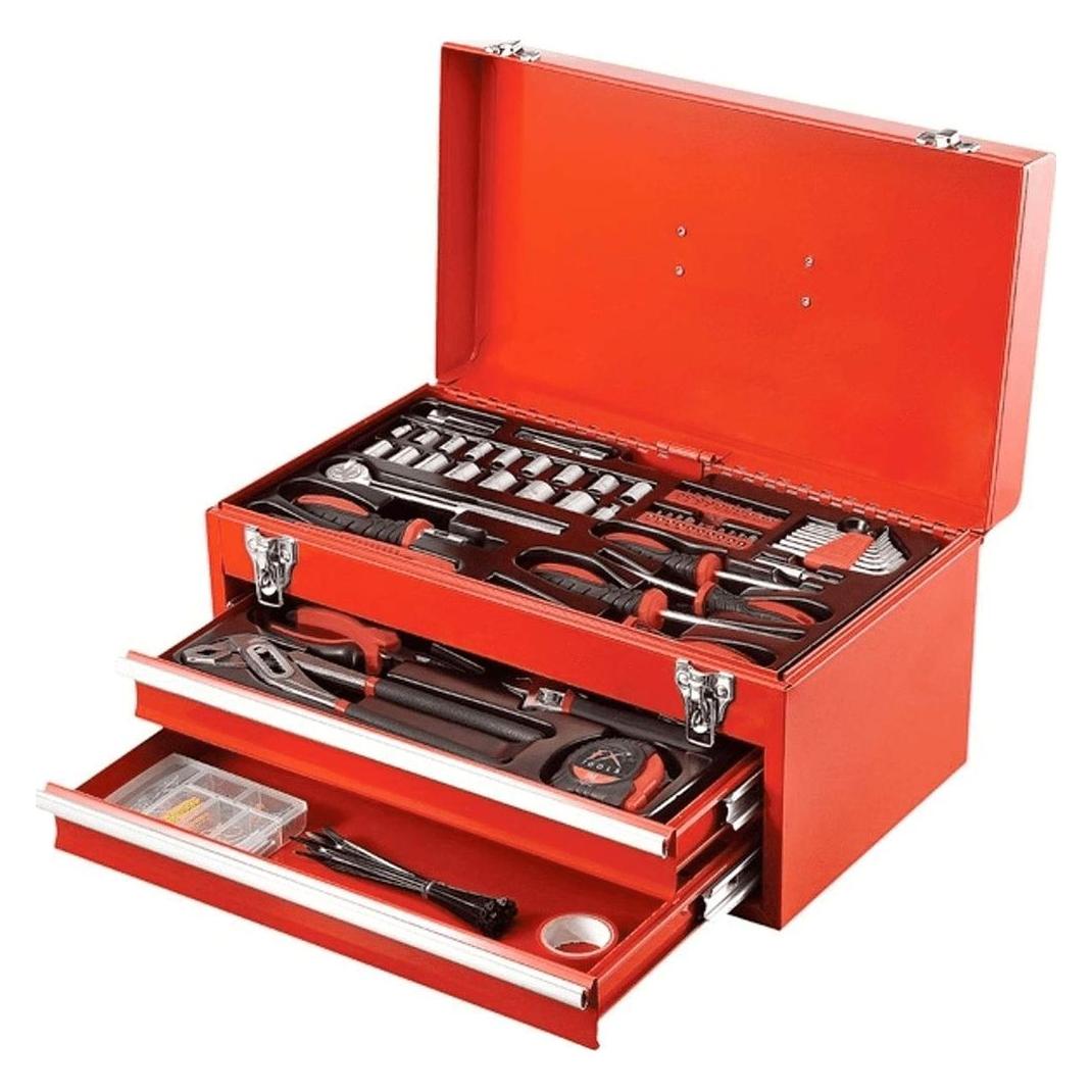 FX Tools Metallwerkzeugkasten Set 196tlg. (196 Teile) (deal-165908668)