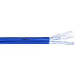 Acome 1007, Datenkabel Cat.7, S/FTP, duplex(1000 MHz), 2x4x2xAWG23, blau, 500m Trommel