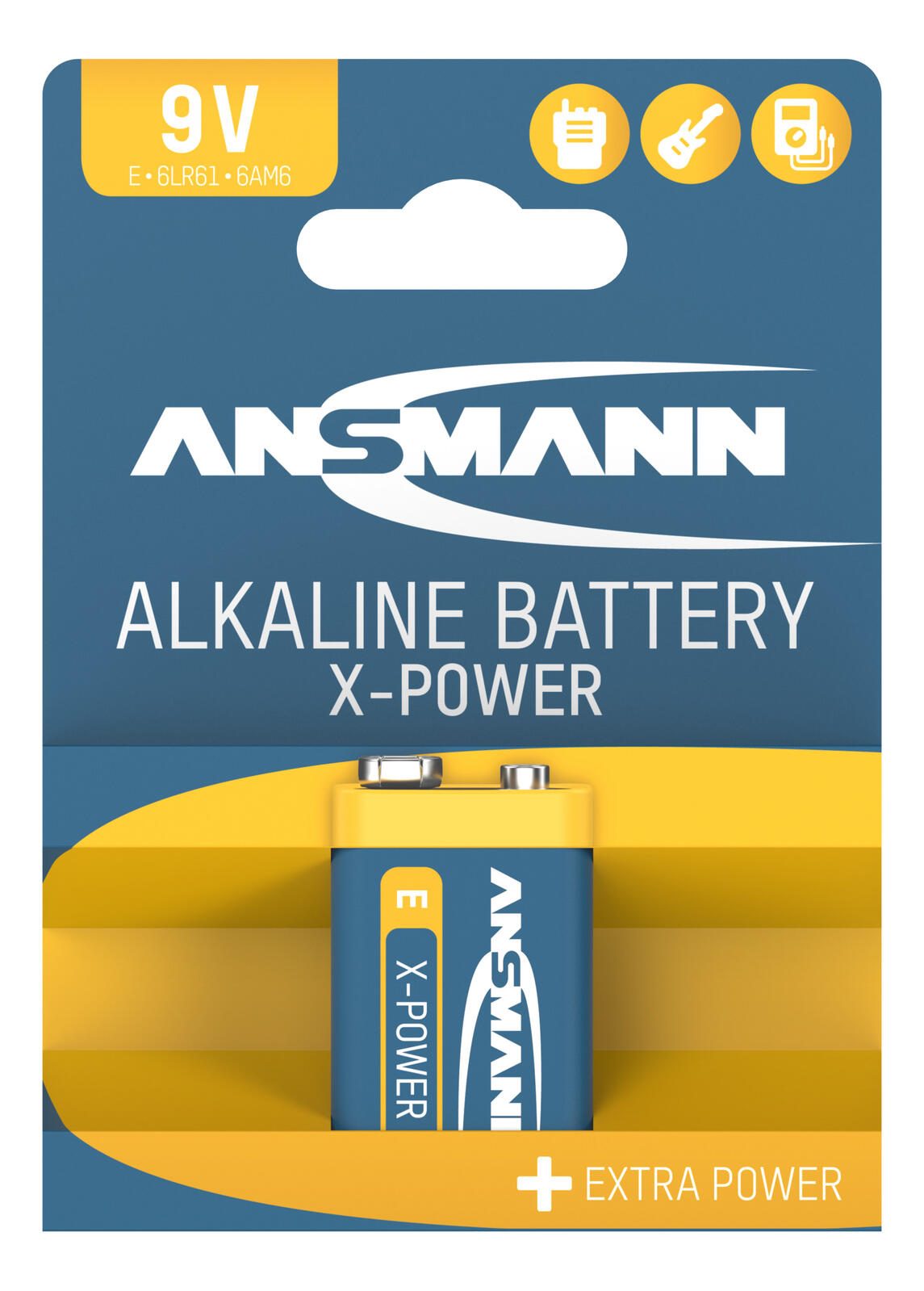 ANSMANN Batterie E-Block 9 V 5015643