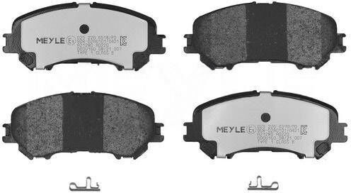 MEYLE 025 220 6518/PD Brake pad set