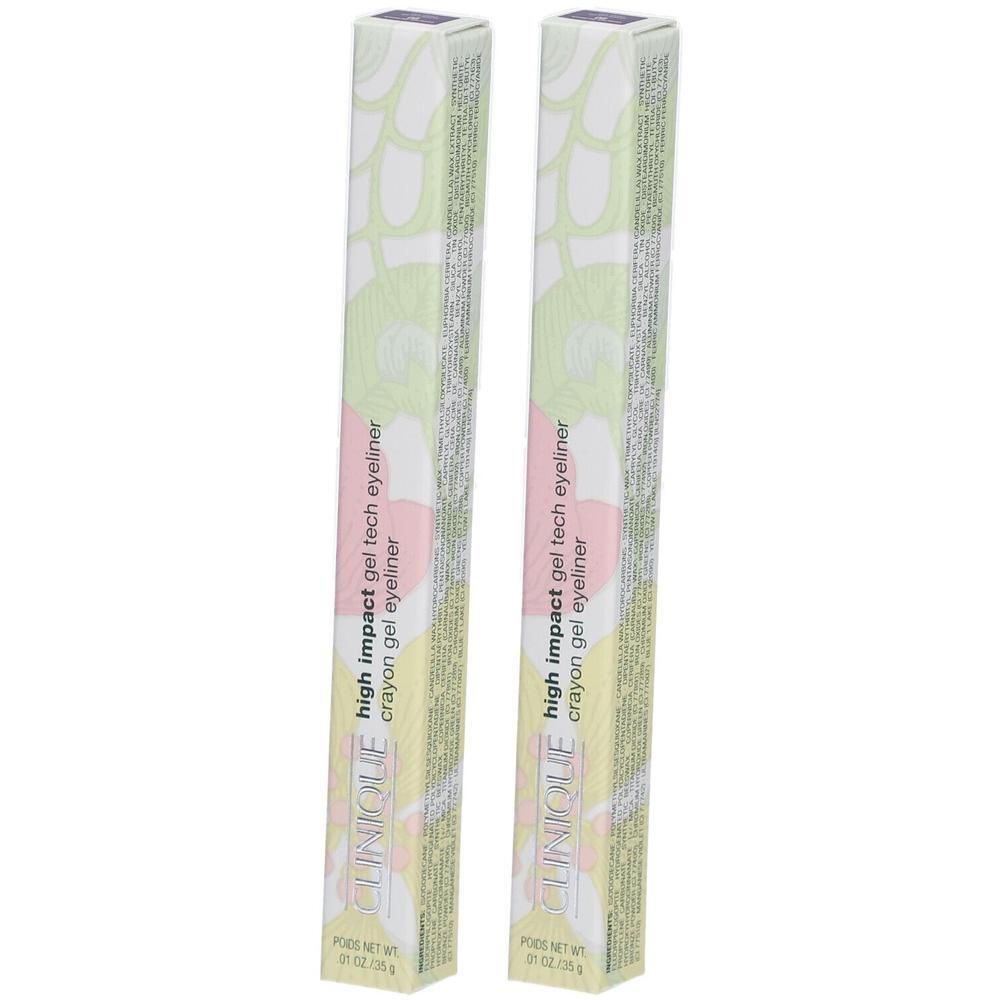 Clinique Hi Gel Tech Eyeliner - Sparkling Amethyst 0,35g x2 2x0,35 g Stifte