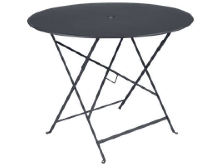 Table Ronde Pliante Ø96 cm Bistro en Acier