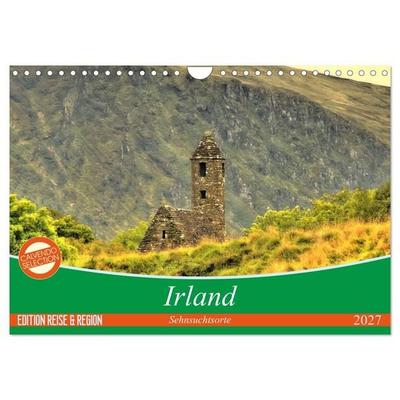 Irland - Sehnsuchtsorte 2027 (Wandkalender 2027 DIN A4 quer), CALVENDO Monatskalender