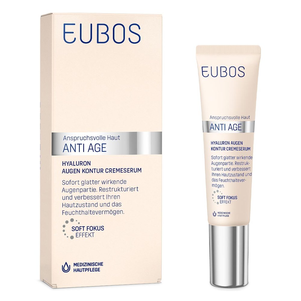 Dr. Hobein (Nachf.) GmbH Eubos Sensitive Hyaluron Augen Kontur Cremeserum 07564102