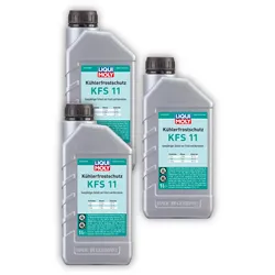 3x Kühlerfrostschutz KFS 11 LIQUI MOLY 21149 Frostschutzmittel 1 Liter
