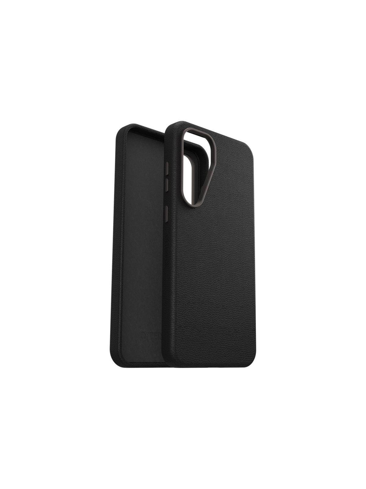 OtterBox Symmetry Cactus Leather Samsung Galaxy S25+ Noir Ash - black