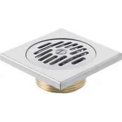 Geberit Duschbodenablauf mit Standardrost 10 x 10 cm, 152325001 152325001