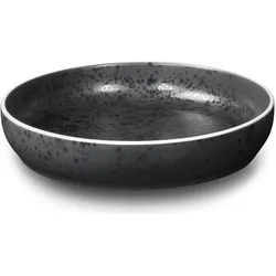 Médard De Noblat MÃdard de Noblat - Aster Granite - Diep bord 22 cm - 6 delig (BM87CCB0001GM), Teller, Weiss, Schwarz
