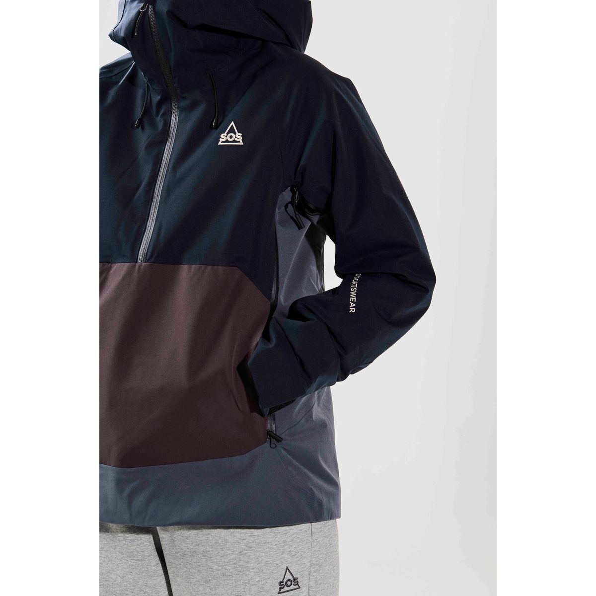 SOS Stellar W Insulated Anorak blue graphite (2148) L SOS263120-2148-L
