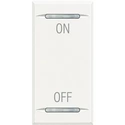 Legrand HD4911AG Wippe 1mod ON/OFF white