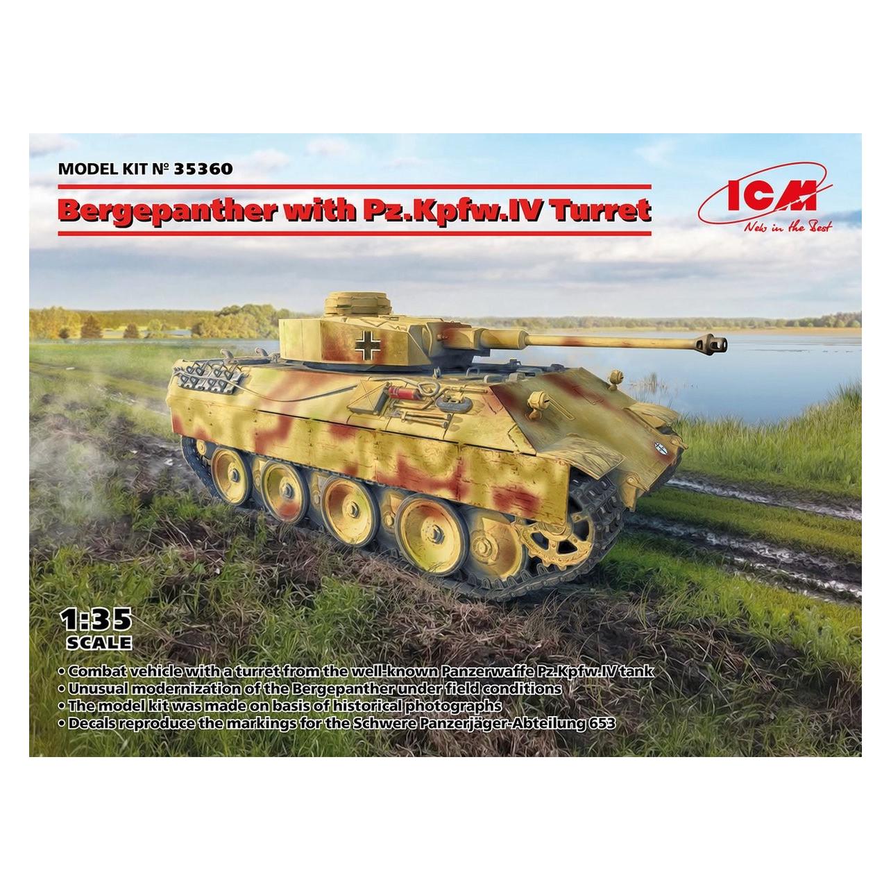 ICM Bergepanther with Pz.Kpfw.IV Turret (35360)