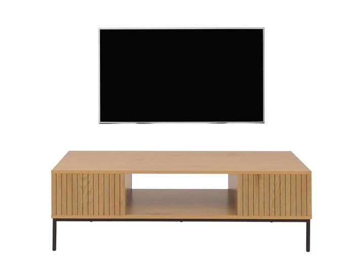 Mendler TV-Rack HWC-O39 Melamin MDF 39x120x60cm - Natur