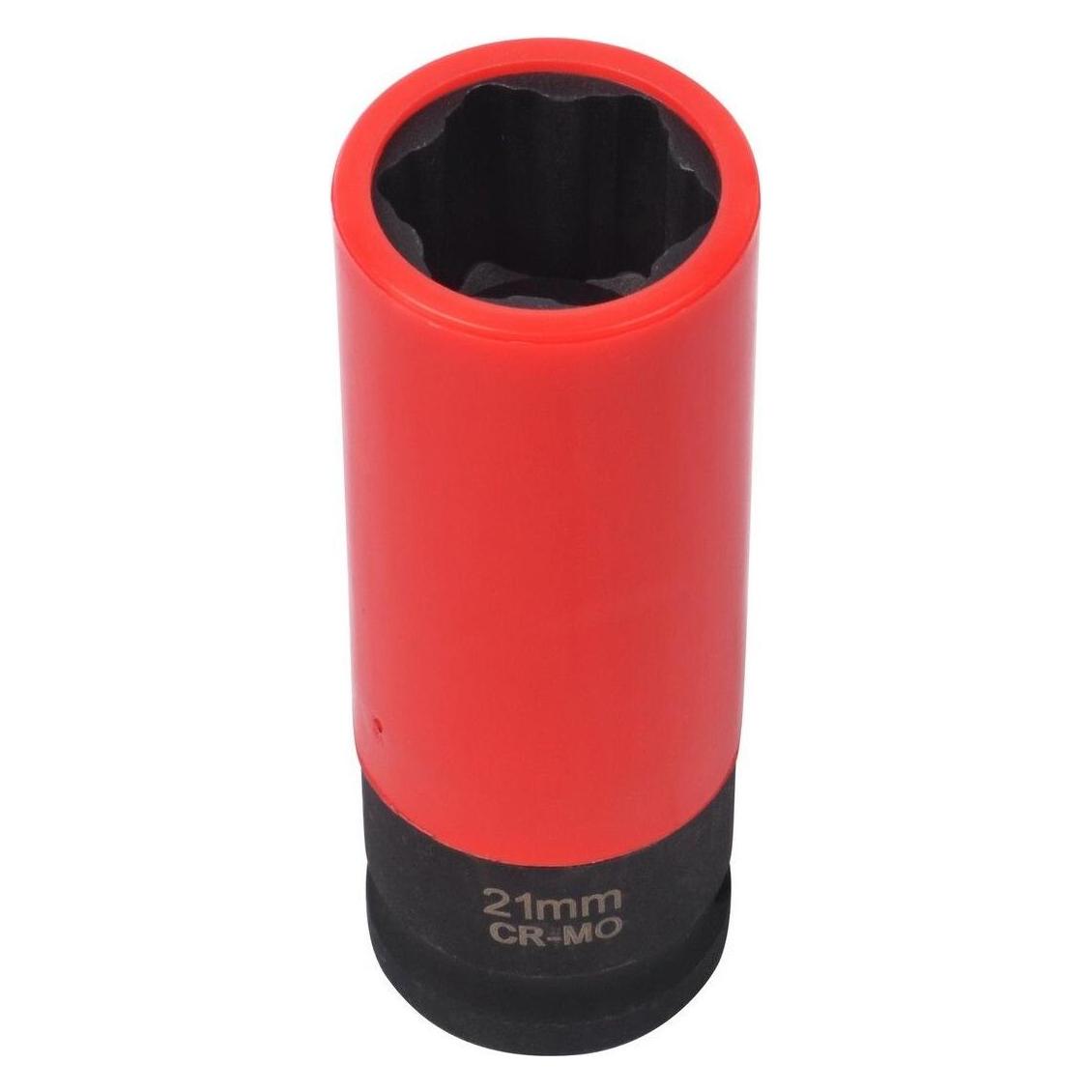 Quatros Schlagschrauber-Steckkopf, 1/2, 21 mm, mit Kappe auf ALU (24482615)