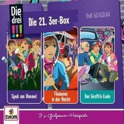 Die drei !!! - 3er Box 21. Folgen 62-64 (drei Ausrufezeichen) - , CD, 9783803262134