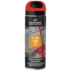 Soppec Baustellenmarkierspray FLUO TP neonrot 500ml Spraydose