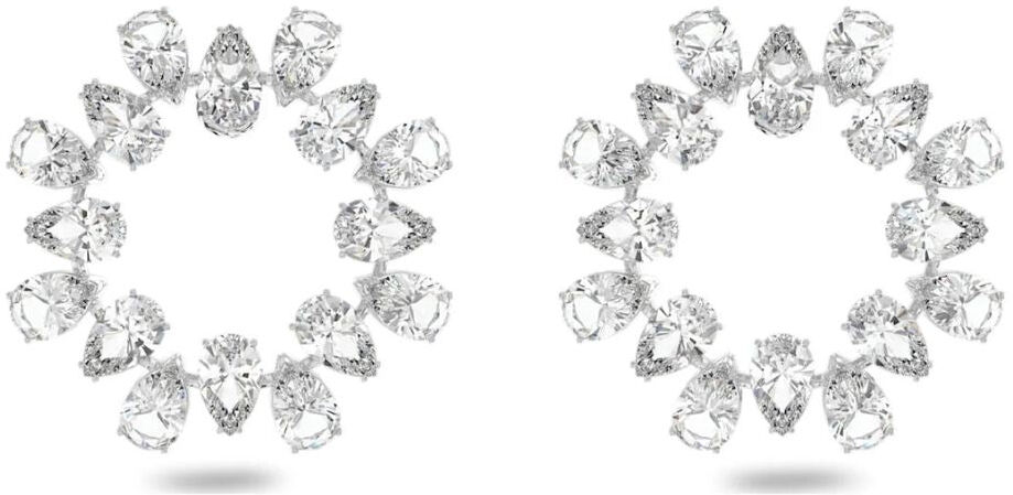 Swarovski Millenia Circle korvakorut, vaalea
