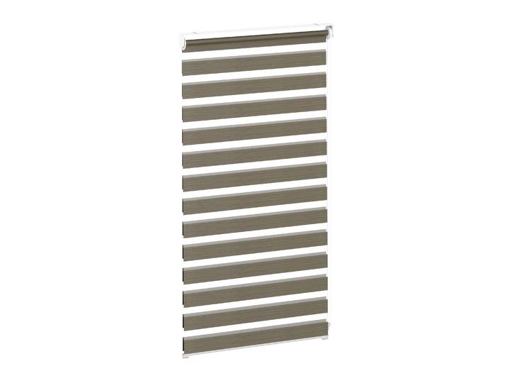 Doppelrollo HANOI 80 x 160 cm braun