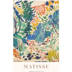 Bild MATISSE PRIMARY GARDEN (BHT 50x70x2,20 cm) - bunt - BHT 50x70x2,20 cm