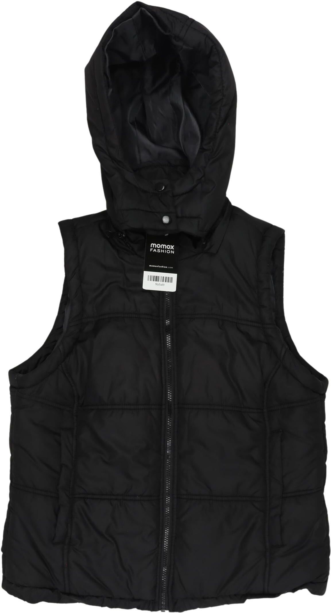 Tom Tailor Damen Weste, Schwarz, Gr. M, Synthetik - Second Hand