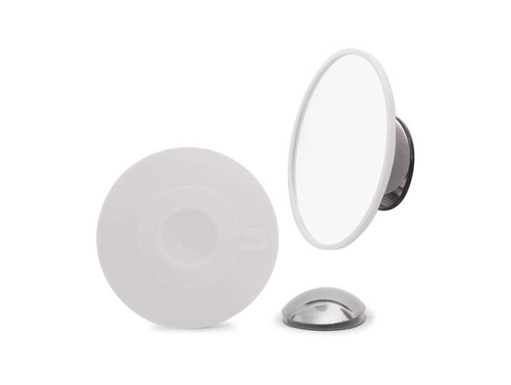 Bosign Miroir de maquillage AirMirror x20 amovible avec ventouse Ø11,2 cm