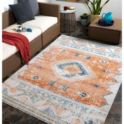 Livabliss Nuria Indoor/ Outdoor Southwestern Area Rug