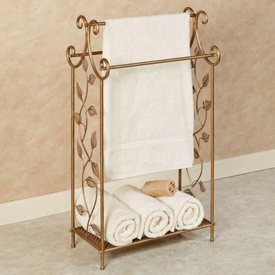 Touch of Class Eden Towel Stand Champagne Bronze , Champagne Bronze