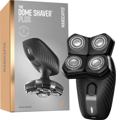 MANSCAPED The Dome Shaver Plus Essentials 75-00249 Rotationsrasierer Schwarz