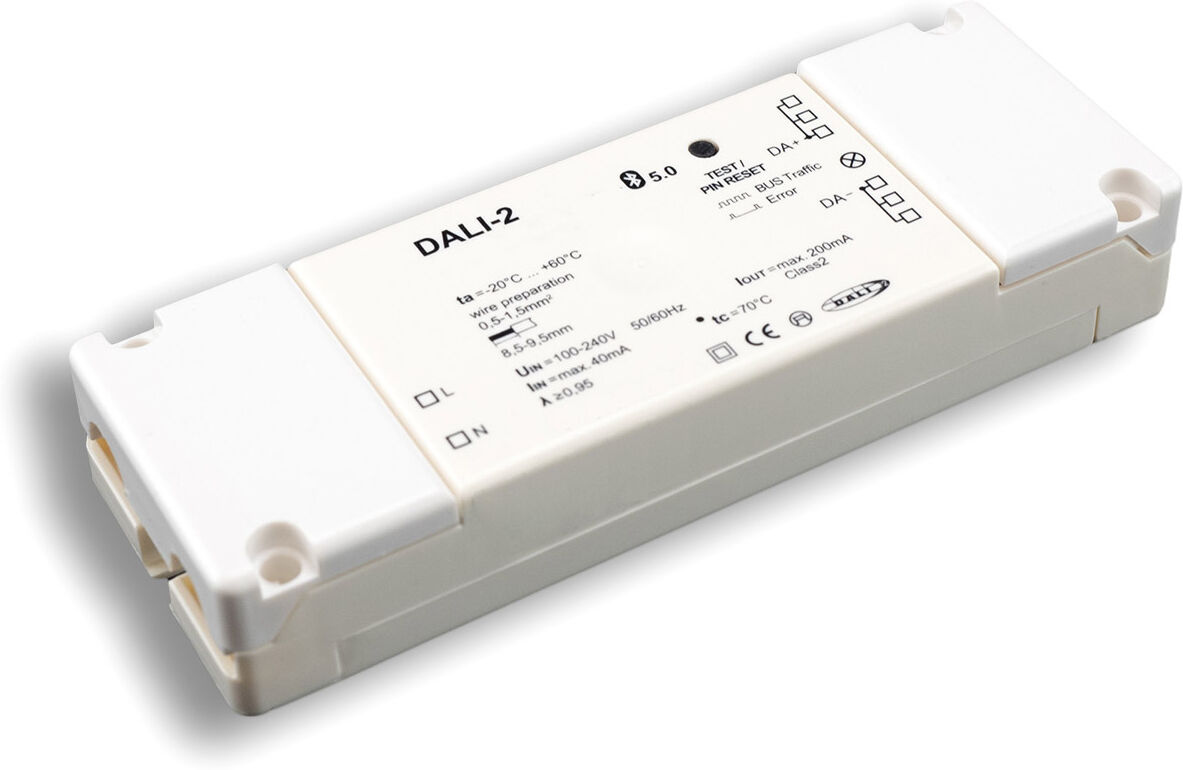Isoled Dali-2 Interface Bluetooth 5.0 Master-Controller Inkl. App, 100-240v Ac