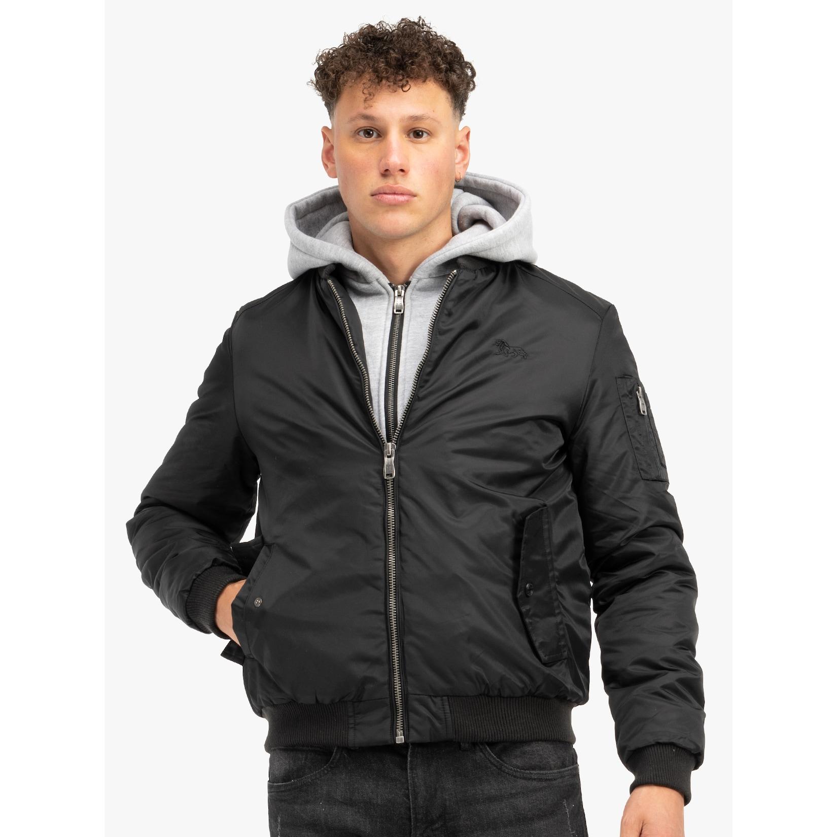 Lonsdale Herren Jacke mit Kapuze schmale Passform CLIFTON ALL SEASONS