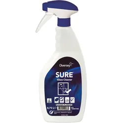 Diversey Sure Glasreiniger, Flasche mit 750 ml, 6er-Pack