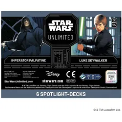 FFG Star Wars Unlimited Asche des Imperiums Mix-Display Spotlight-Deck (Deutsch, Booster Display, Deck)