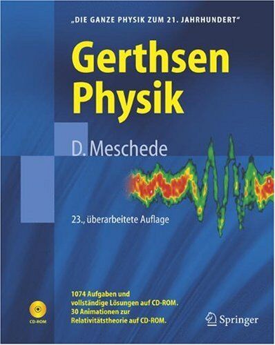 Christian Gerthsen - Gerthsen Physik, inkl. CD-ROM - Preis vom 30.09.2026 22:30:23 h
