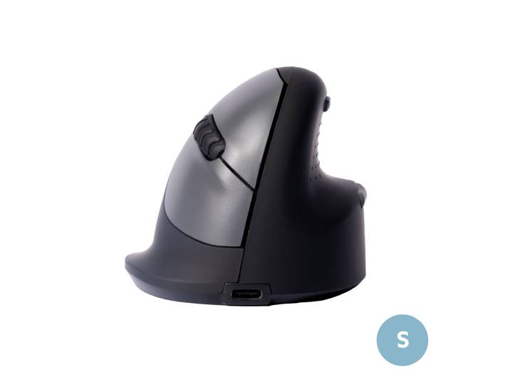 R-Go Tools Souris ergonomique verticale sans fil rechargeable R-Go HE Break Bluetooth - Taille S - Pour droitier