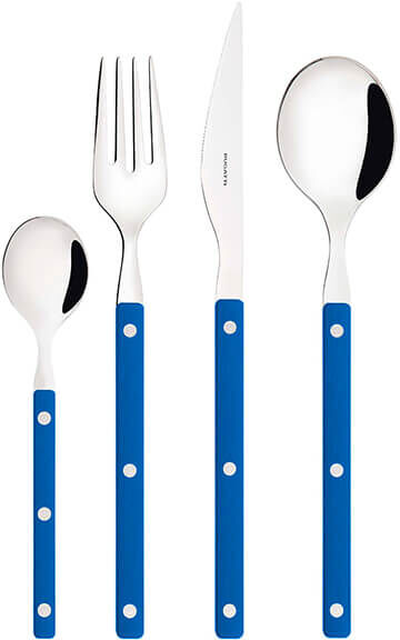 Bugatti Allegra Blue 24 Piece Cutlery Box Set