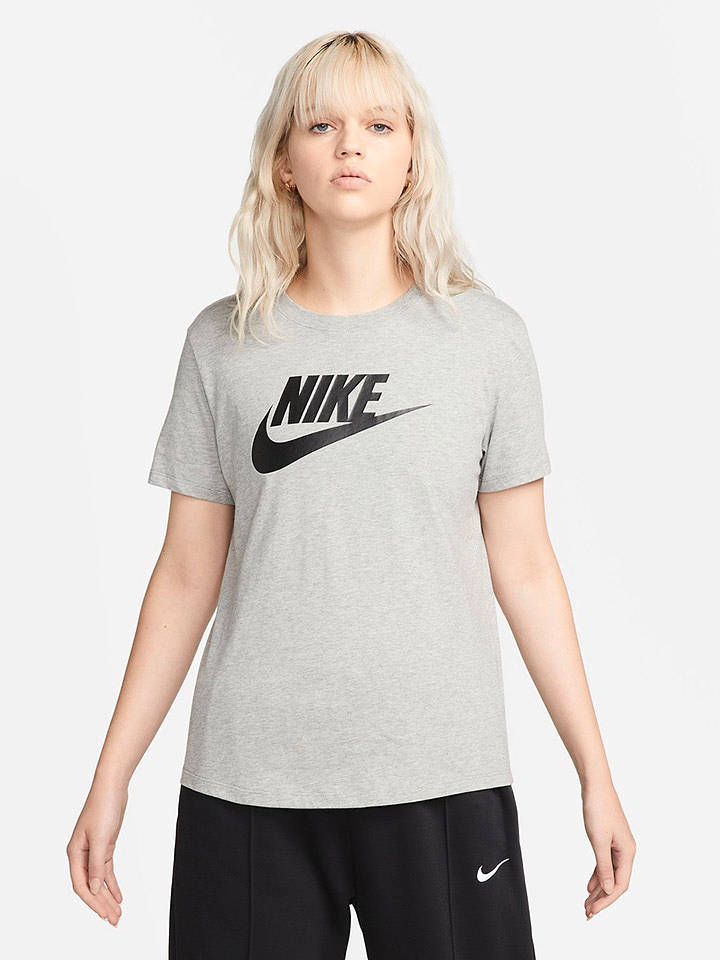 Nike Sportswear Shirt in Hellgrau - XL