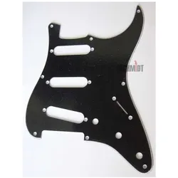 Fender Pickguard 57 Strat Black 3-Ply - Pickguard