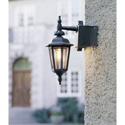 Konstsmide Pallas Down 519-750 Außenwandleuchte Energiesparlampe, LED E27 60 W Schwarz