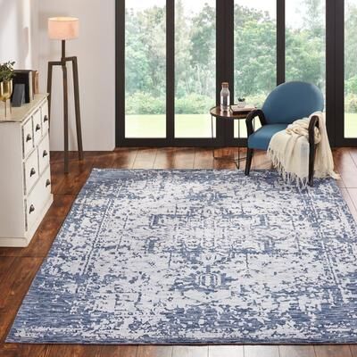 KALATY Abstract Oriental Area Rug