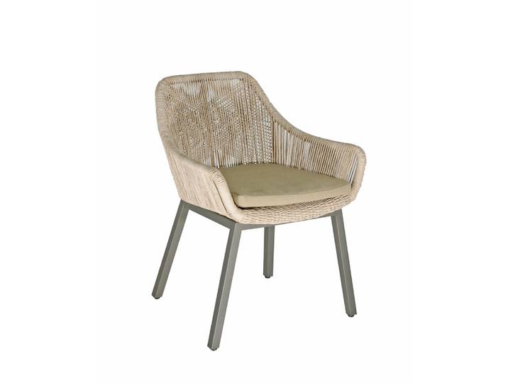 2er Set SIT Mobilia TACOS Gartenstuhl Band gezwirnt Aluminiumgestell