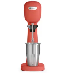 Hendi Milchshakemixer Design by Bronwasser Rot 400W Proteinshaker Fitness Mixer Milchshake