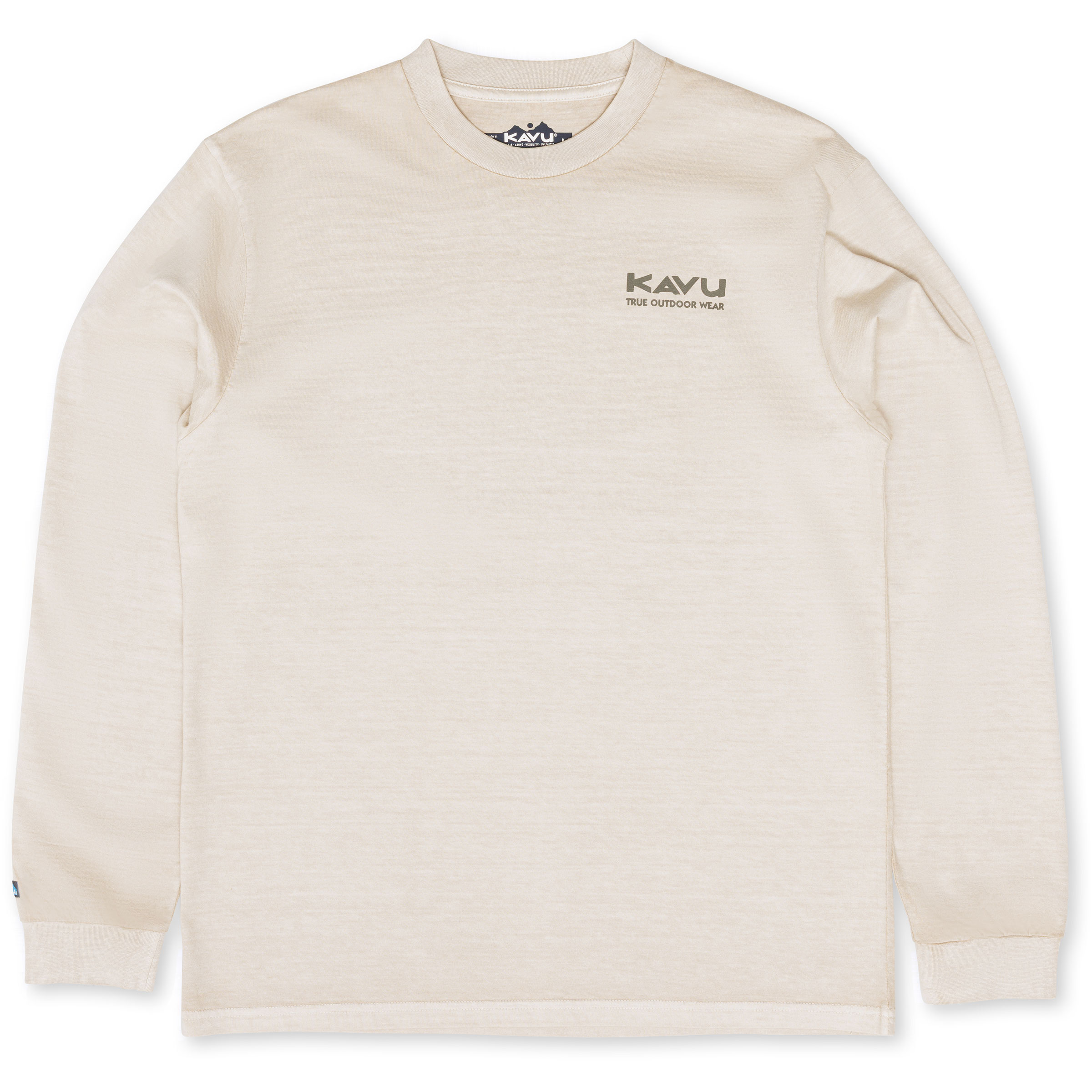 Kavu Camper Herren Longsleeves beige Größe S Lifestyle Widerstandsfähig