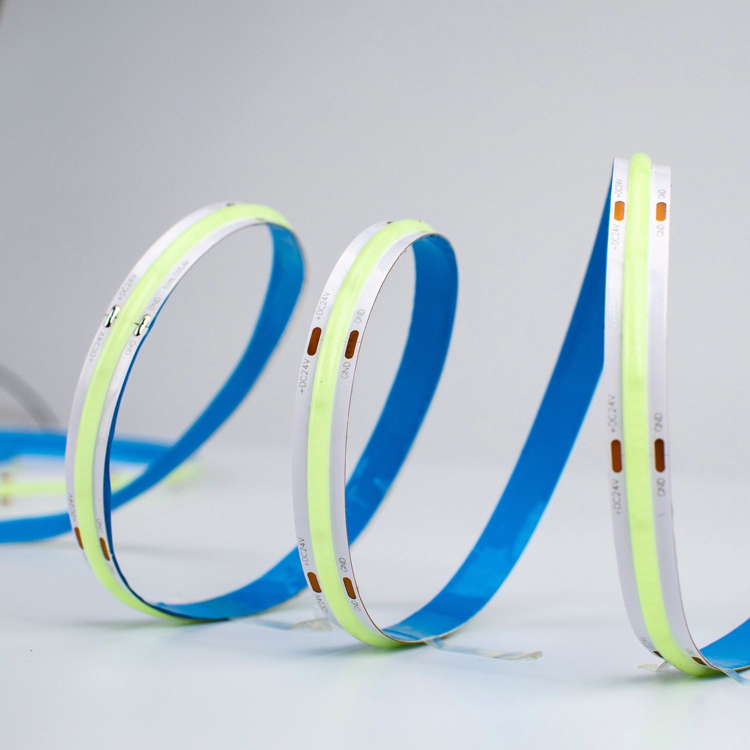 Tsong COB LED Strip Geel 24V 8W/m 800lm/m CRI>90 IP20 5m