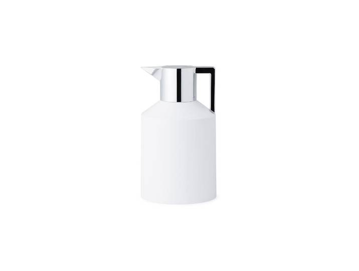Pichet isotherme 1,5L blanc et argenté Geo